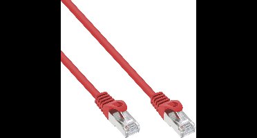 InLine® Patchkabel, S-FTP, Cat. 5e, rood, 5m
