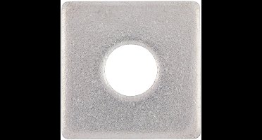 Wurth - DIN 436 roestvast staal A4 voor houtverbinder - Ring, vierkant DIN 436, RVS A4, blank - x 100 st