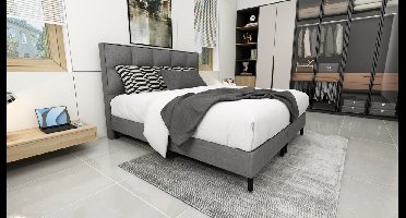 Nessa® - 160x190 Boxspring Rosanna Bruin