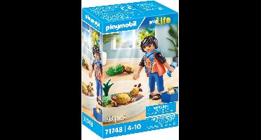 PLAYMOBIL My Life Schildpadden terrarium 71748