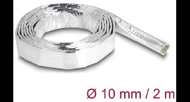Delock Cable Sleeve made of glass fiber and aluminium 2 m x 10 mm