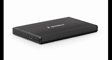 Gembird EE2-U3S-3 behuizing voor opslagstations HDD-behuizing Zwart 2.5'