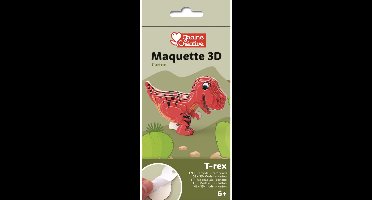 Graine Creative 3D kartonnen dinosaurus knutselset T-Rex speelgoed.
