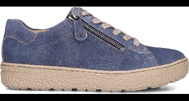 Hartjes Phil Sneakers - Leer - Dames - Blauw - Maat 37,5