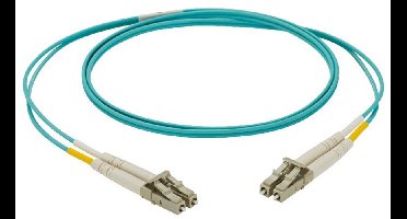 Panduit NKFPZ22LLLSM003 InfiniBand en Glasvezelkabel 3 m LC Aqua-kleur