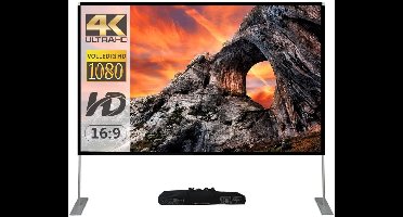 ApexArte® Beamerscherm - Projectiescherm - Projectiedoek