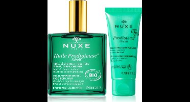 NUXE Huile Prodigieuse® Neroli Bio - 100 ml + 30 ml Neroli Showergel Giftset - Face, Body & Hair