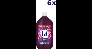 6x Fa 750ml shower gel mystic moments