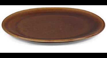 Serax Uncharted Out of Lines plat bord 27.5x24.5cm ocher