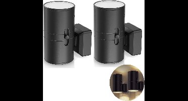 Lamp LED Alova Stopcontact - Set Van 2 STUKS - Stekkerlamp - Stekkerlamp Dimbaar - Stopcontact Lamp - Stekker Lamp - Ambiance Verlichting - Draadloos