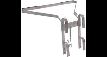 Ladderafhouder / wandafstandhouder van aluminium Little Jumbo