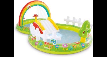 DailySupplies® Kinderzwembad met Glijbaan - Speelzwembad - Kinder Opblaas Zwembad