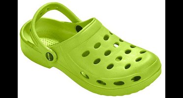 BECO dames clogs - limegroen - maat 38