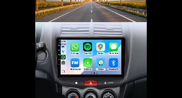 Autoradio 4/64GB met Carplay en Android auto | Geschikt voor Mitsubishi ASX 1 2009-2016 | Radio scherm met Navigatie | 2009 2010 2011 2012 2013 2014 2015 2016