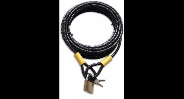 LYNX Slotkabel 10m - terras ketting voor fietsen en tuinmeubilair - 10mm dik