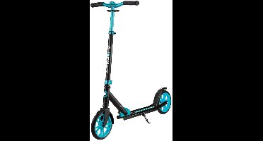 Step - Globber NL 500-205 Black/Teal - zwart groen blauw - vouwbaar - hoogte verstelbaar - 205mm - vanaf 8 jaar