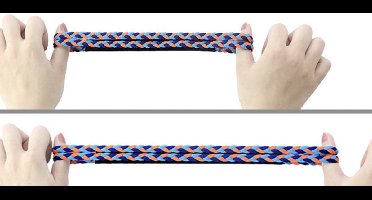 New Age Devi - Hoofd-zweetband - Zweet-band - Haar-band - Elastisch - Sporten - Kleur-rijk