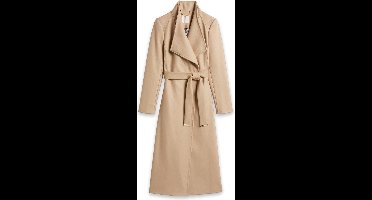 Ted Baker Rosell Long Length Wool Wrap Coat Camel