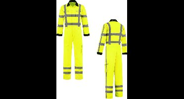 Overall High Visibility RWS Fluo Geel mt 44 t/m 64.