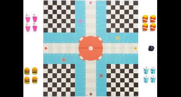 Balvi Ludo's diner bordspel