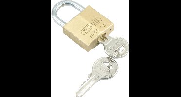 Hangslot - Messing ongelakt - Messing - Abus - Abus 40 mm