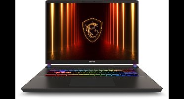 "MSI Vector 17 HX AI A2XWJG-056NL Intel Core Ultra 9 275HX Laptop 43,2 cm (17"") Quad HD+ 32 GB DDR5-SDRAM 1 TB SSD NVIDIA GeForce RTX 5090 Wi-Fi 7 (802.11be) Windows 11 Home Grijs"