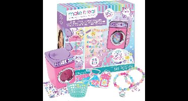 Make it Real - Perfecte Kralenarmbanden Wasmachine - Was, ontdek en maak 5 unieke armbanden met kattenbedels