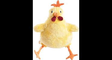 Martin Hondenspeelgoed Kip Pluche Geel Gerecycled