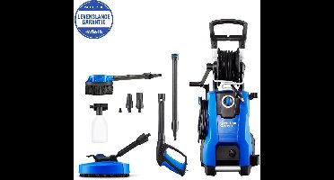 Nilfisk E 145.4-9 PA X-TRA – Krachtige hogedrukreiniger met 145 bar, aluminium pomp, inductiemotor, terrasreiniger, roterende borstel en schuimspuit