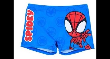 Spidey en zijn geweldige vriendjes - zwembroek / zwemboxer - Spidey zwemshort - blauw - maat 98