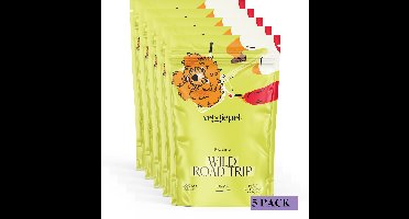 VeggiePet Banana - Hondensnacks - 5x100 Gram - 100% Veggie - Wild Road Trip