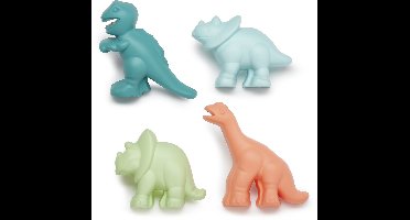 Ecoiffier Zandvormen Dino, 4st.