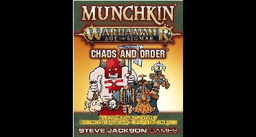Munchkin Warhammer Age of Sigmar: Chaos and Order - Uitbreiding - Engelstalig - Strategisch Kaartspel - Steve Jackson Games - Warhammer meets Munchkin
