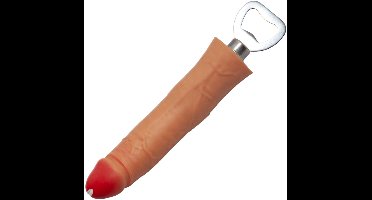 Grappige Lange Penis Flesopener – Uniek Cadeau voor Vrijgezellenfeesten & Party's