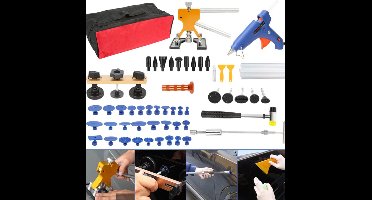 57 Delige Uitdeukset Deukentrekker Uitdeuken Sterke Zuignap Slagtrekker - Auto deuk remover – Uitdeuken – Auto reparatie set - Eenvoudig in gebruik - Auto deuk verwijderaar - Auto deuk