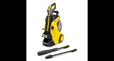 Kärcher K 5 Premium Power Control Flex Hogedrukreiniger - PremiumFlex hogedrukslang - 145 bar - 500 l/u - 40 m²/u - Slanghaspel - Geschikt voor oa. auto - terras - fietsen - motoren - tuinset en gebieden rondom huis