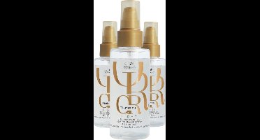 Wella Oil Reflections Light Luminous Reflective Oil - 3 Stuks - Voordeelverpakking