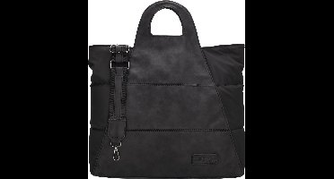 Zebra Color Handtas Crossbody Schoudertas Shopper - Dames Tas - Zwart.