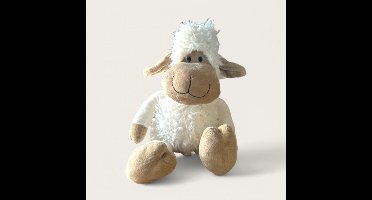Unique Living knuffel Aboe schaap wit H36 cm