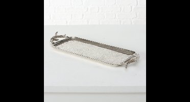 Schaal - Aluminium - Dikte 5cm - Zilver -60x21cm - Gewei