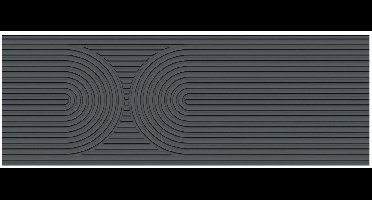 MD Entree - Keukenloper - Vloerkleed - Machinewasbaar - Cook & Wash - Archy Anthra - 50 x 150 cm