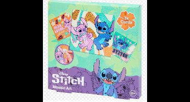 Disney Lilo & Stitch foam mosaic art - 3 kaarten