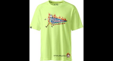 Rick and Morty - T-shirt - Science Grandpa - Lichtgroen - Maat XL