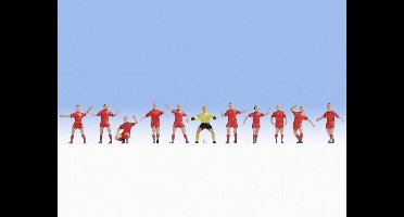 NOCH 15987 Voetbalteam Tsjechië (H0) Schaal 1:72