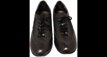 HORNET by Botticelli- LUXE SNEAKER -LEER&MESH-ANTRACITE-40