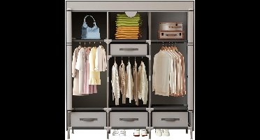 ApexArte® Dressing Kasten - Kledingkast - Kledingkasten Slaapkamer - Organizer