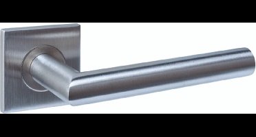 Intersteel Deurkruk Q 04 op rozet verdekt 53x53x6mm rvs