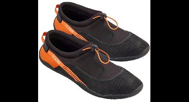 BECO neopreen waterschoenen Beach - oranje/zwart - maat 39