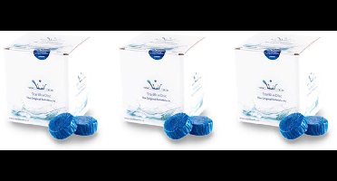 Starbluedisc toiletblokjes 72 stuks blauw