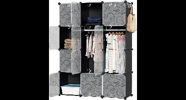 ApexArte® Dressing Kasten - Kledingkast - Kledingkasten Slaapkamer - Organizer